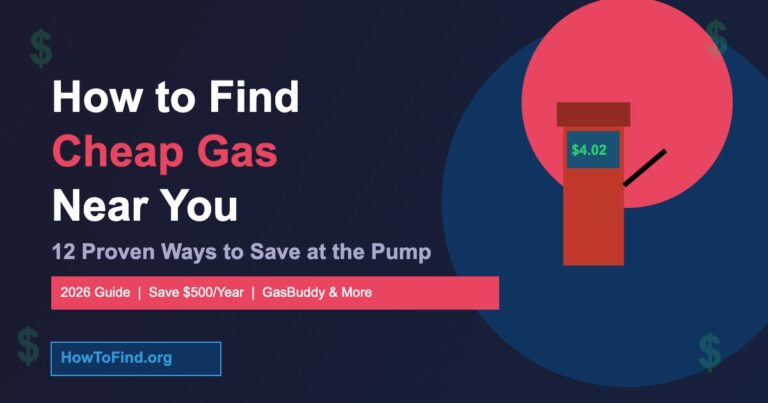 How to find cheap gas near you - tips and strategies for 2026
